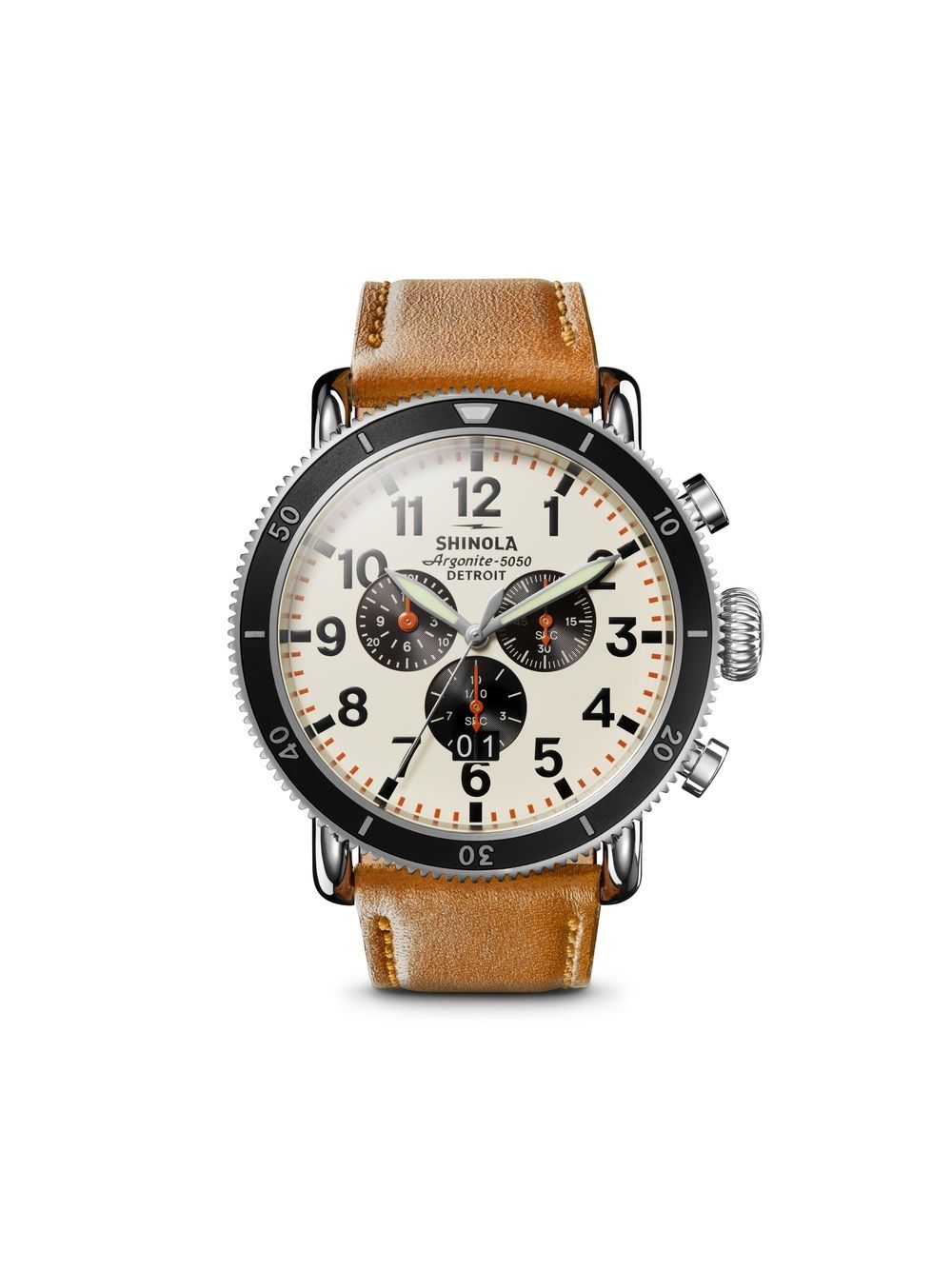 Shinola The Runwell Sport 48mm - Neutrals von Shinola