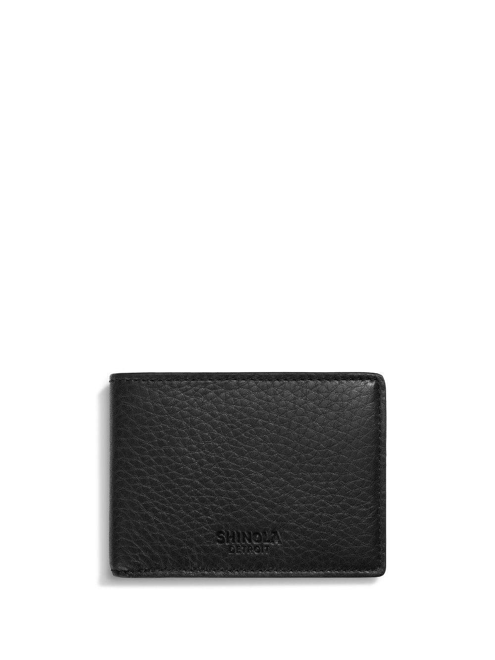 Shinola slim bifold wallet - Black von Shinola