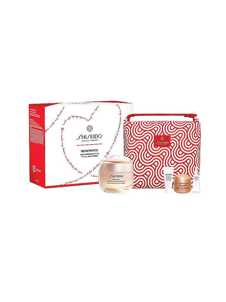 SHISEIDO Geschenkset - Benefiance Pouch Set 50ml / 15ml / 5ml / 3ml von Shiseido