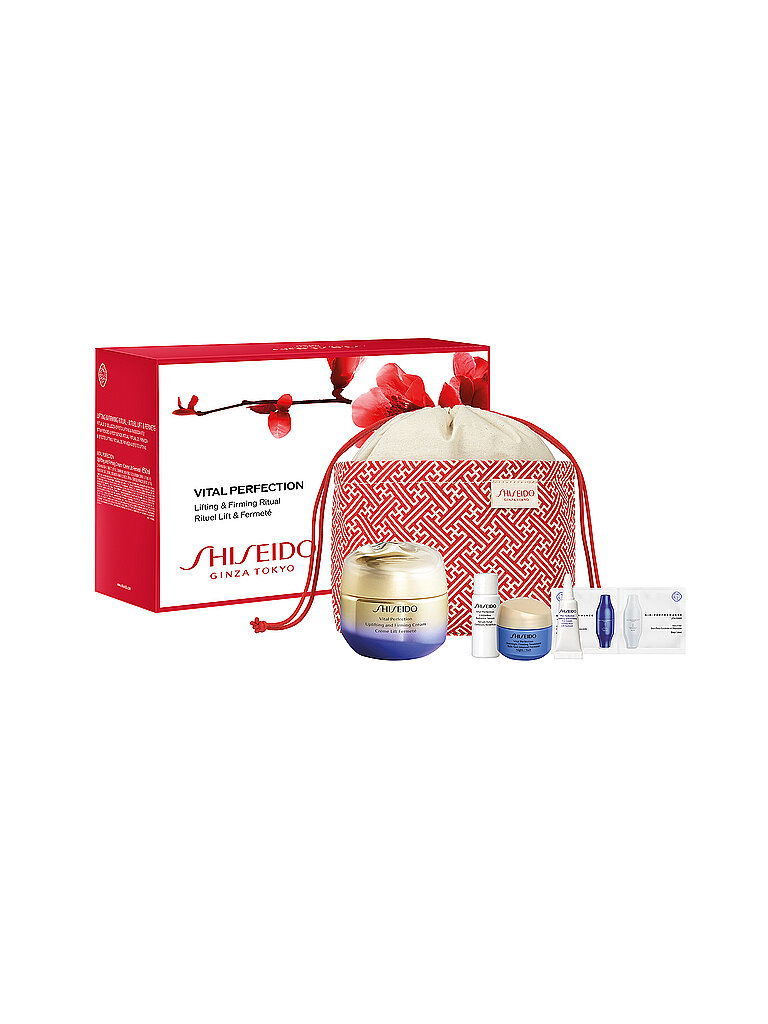 SHISEIDO Geschenkset - VITAL PERFECTION Uplifting and Firming Cream Set 50ml /15ml / 7ml / 3ml / 2ml von Shiseido