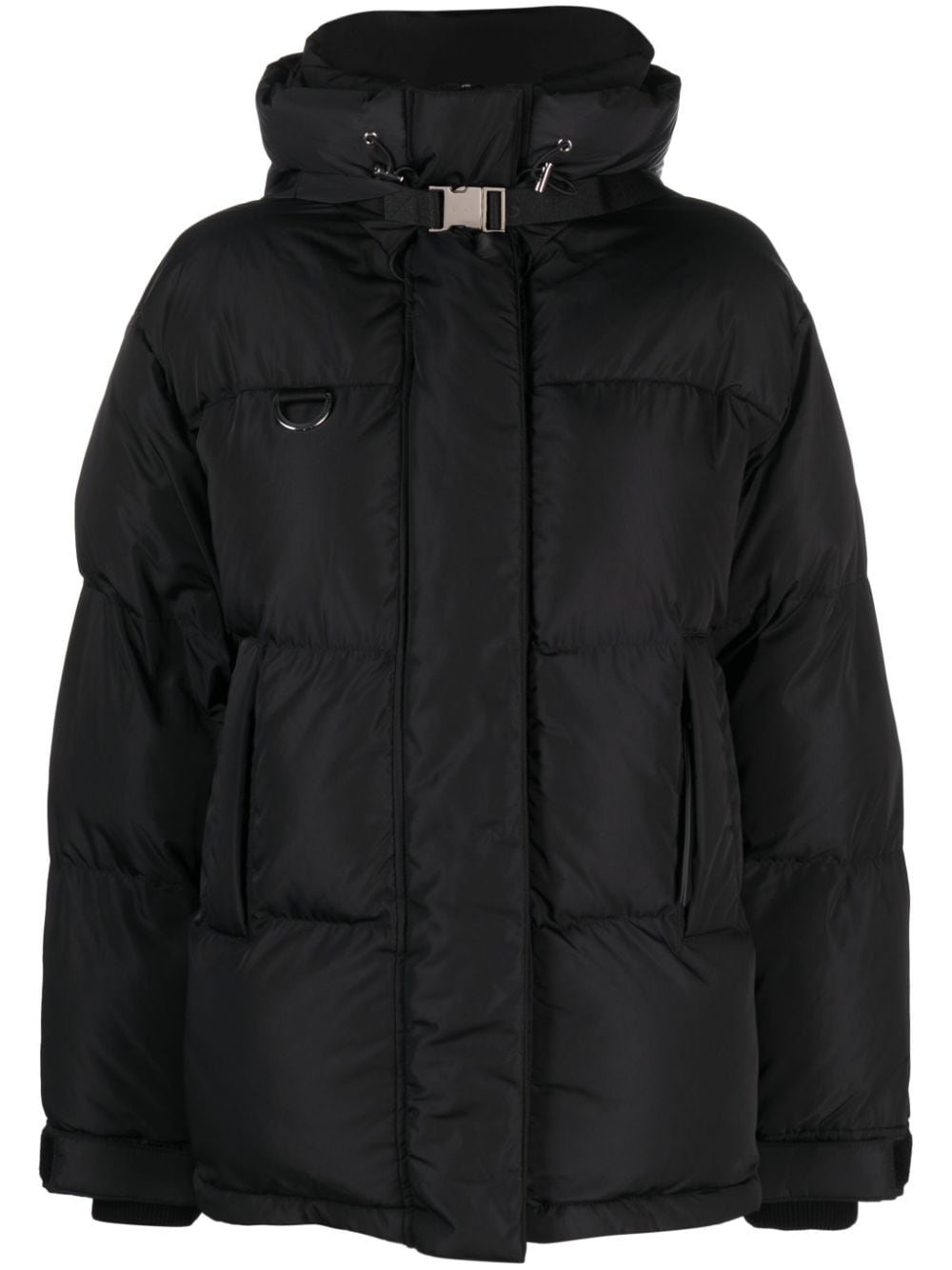 Shoreditch Ski Club Willow hooded puffer jacket - Black von Shoreditch Ski Club