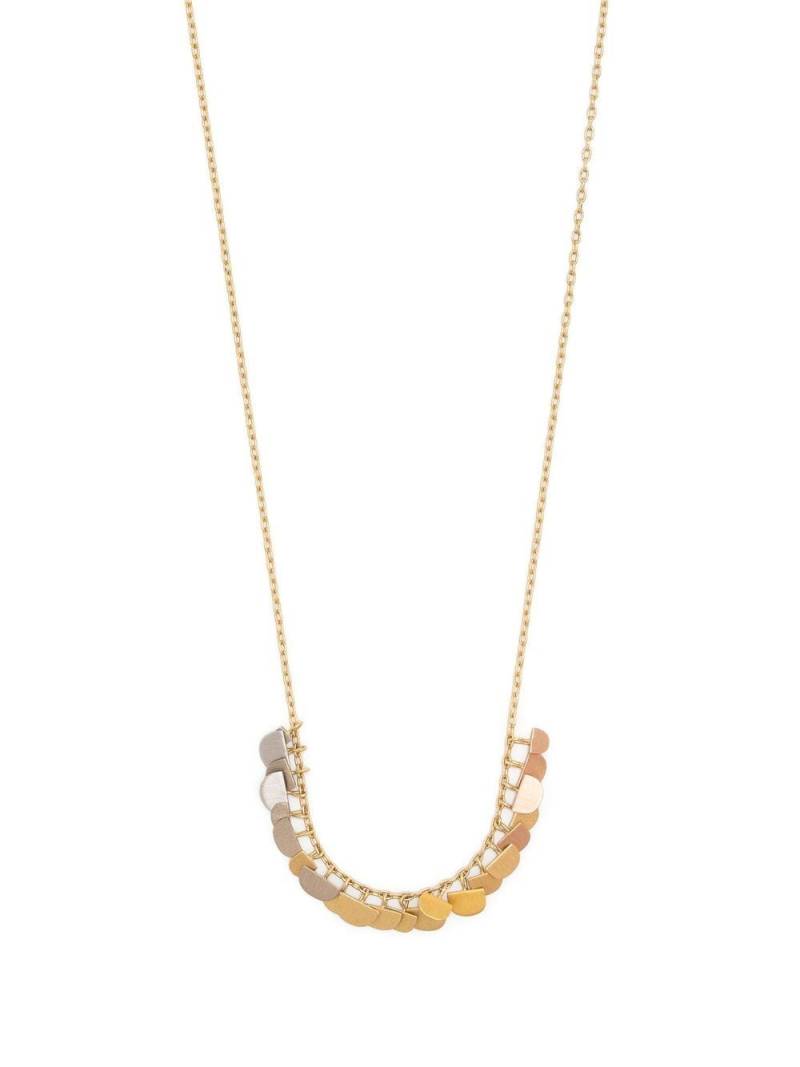 Sia Taylor 18kt gold Tiny Rainbow Dots Arc necklace von Sia Taylor