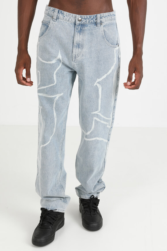 Sicko Baggy Jeans | Blue Denim | Herren  | 28 von Sicko