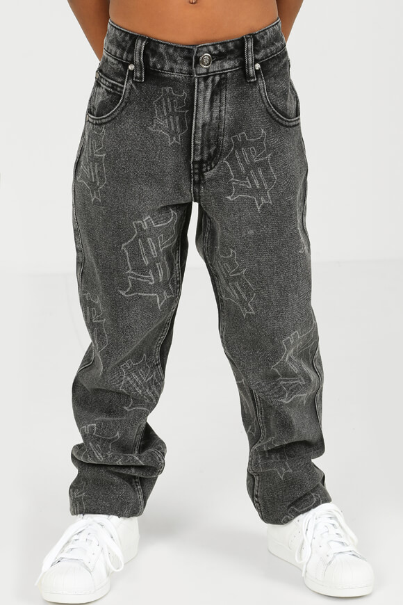 Sicko Baggy Jeans | Schwarz | Jungen  | 10 von Sicko