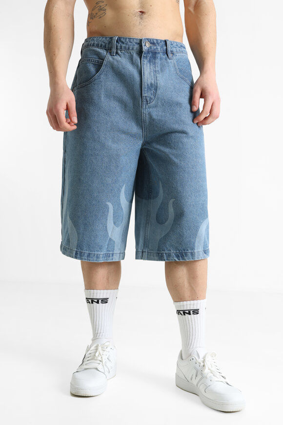 Sicko Jeansshorts | Blau Denim | Herren  | 28 von Sicko