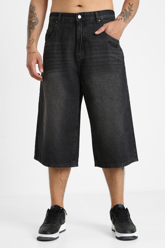 Sicko Jeansshorts | Schwarz Denim | Herren  | 29 von Sicko