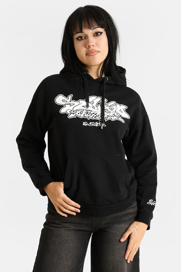 Sicko Kapuzensweatshirt | Schwarz | Damen  | M