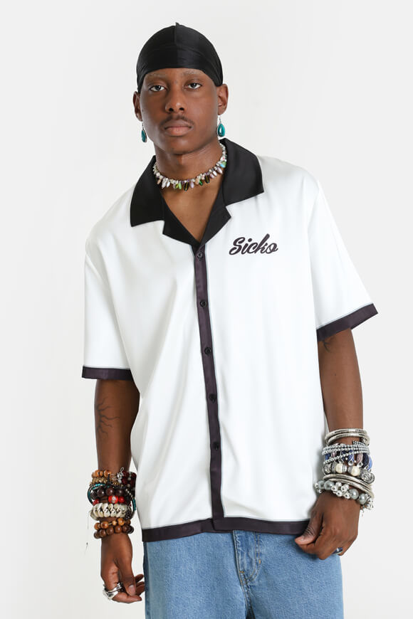 Sicko Satin Hemd | Offwhite | Herren | XL Sicko Satin Hemd | Offwhite | Herren | XL von Sicko
