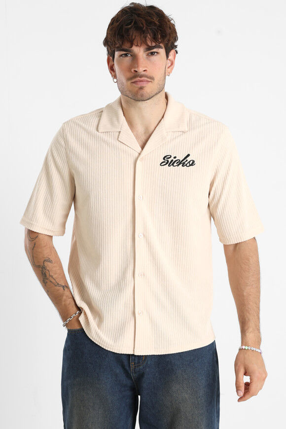 Sicko Strukturiertes Hemd | Beige | Herren | XL Sicko Strukturiertes Hemd | Beige | Herren | XL von Sicko
