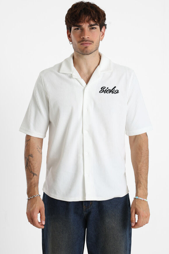 Sicko Strukturiertes Hemd | Offwhite | Herren | M Sicko Strukturiertes Hemd | Offwhite | Herren | M von Sicko