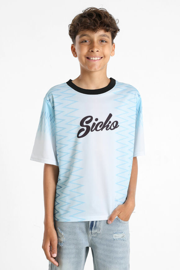 Sicko T-Shirt | Weiss + Blau | Jungen | 16 Sicko T-Shirt | Weiss + Blau | Jungen | 16 von Sicko