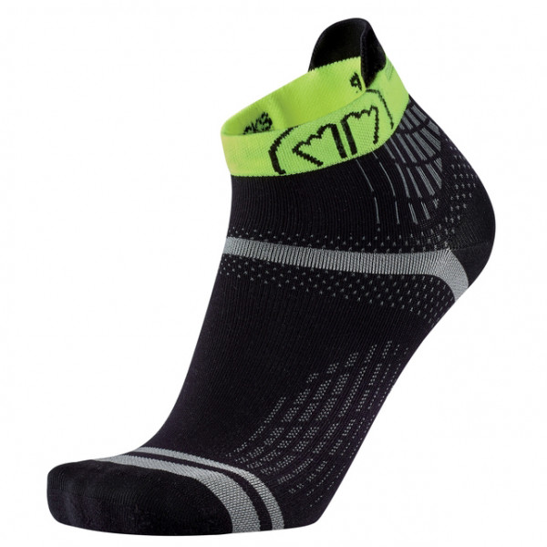 Sidas - Run Feel - Laufsocken Gr 42-43 schwarz von Sidas