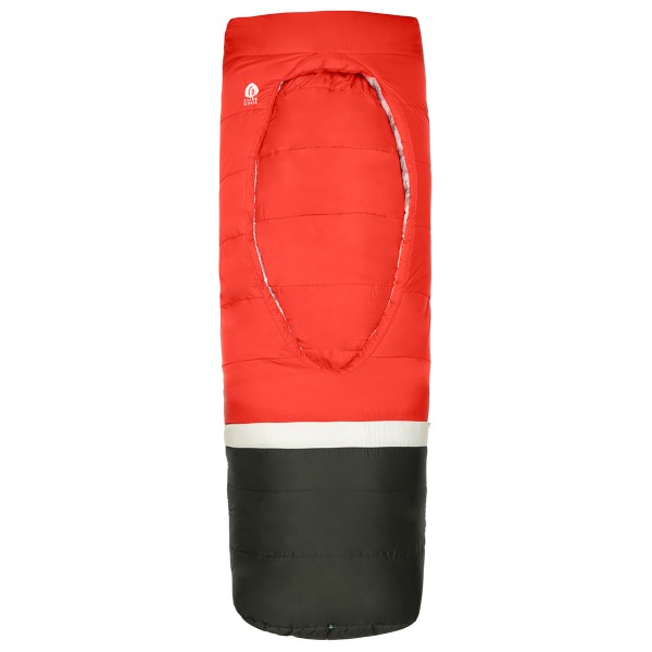 Sierra Designs - Frontcountry Bed 20 - Kunstfaserschlafsack Gr Queen rot/grau von Sierra Designs