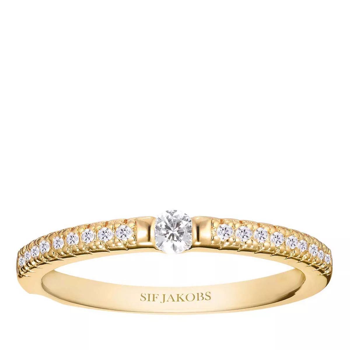 Sif Jakobs Jewellery Armbanduhr - Ellera Uno Ring - Gr. 52 - in Gold - für Damen von Sif Jakobs Jewellery