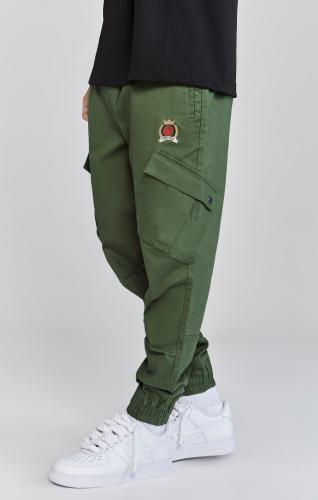 SikSilk Cargohosen Cargo Pants - grün (Grösse: M) von SikSilk