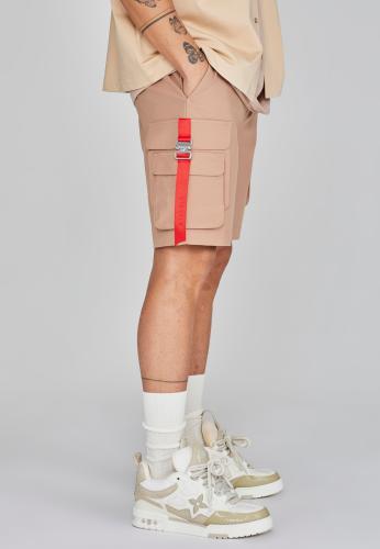 SikSilk Cargoshorts Cargo Shorts - braun (Grösse: S) von SikSilk