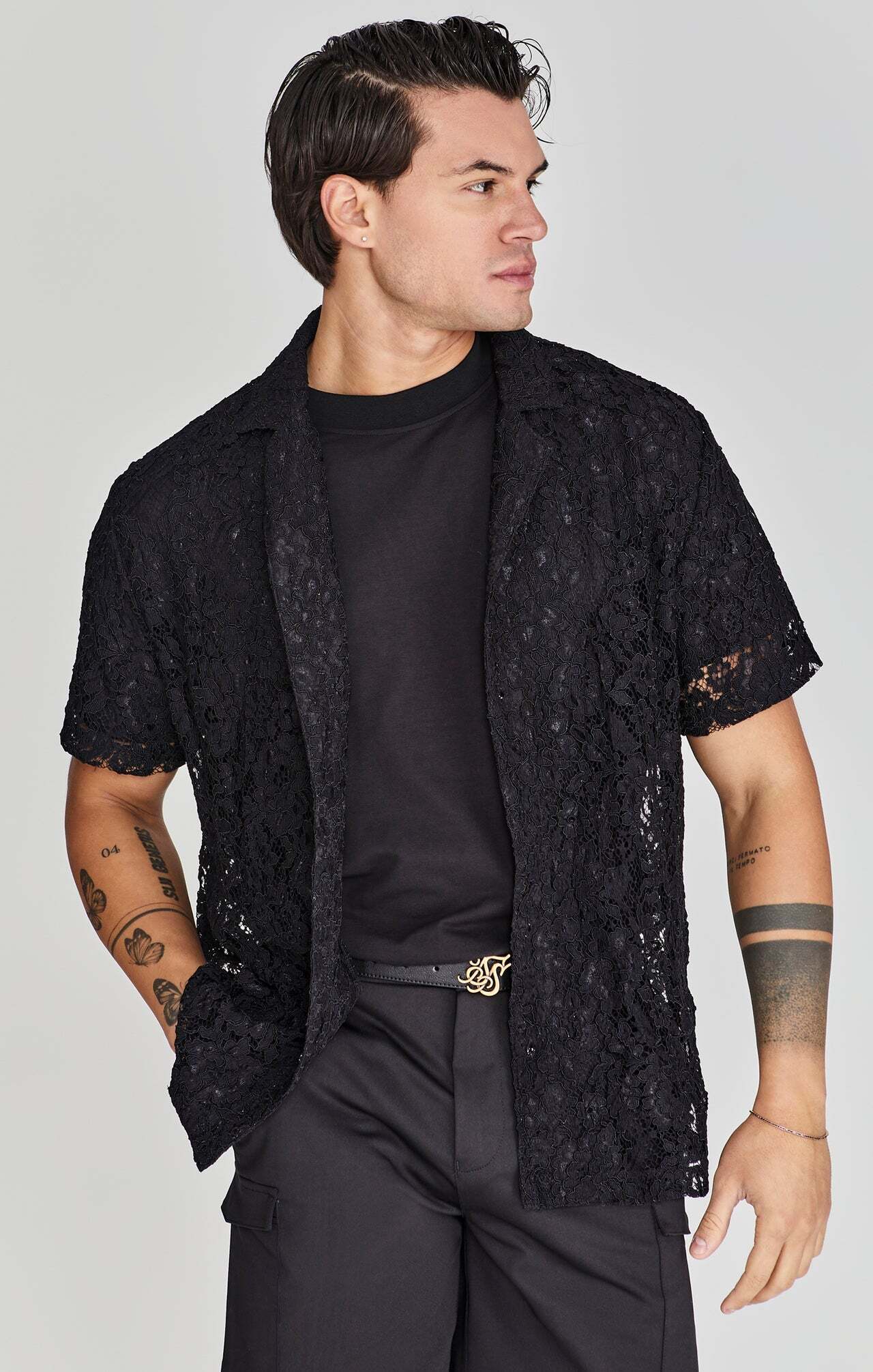 Siksilk Kurzarmhemd »Siksilk Kurzarmhemd Lace Resort Shirt« Siksilk Kurzarmhemd »Siksilk Kurzarmhemd Lace Resort Shirt« von SikSilk