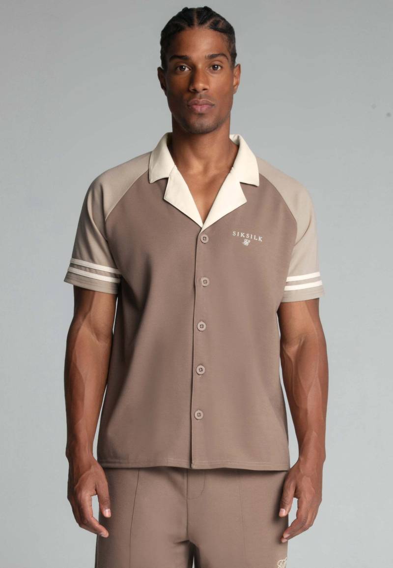 Siksilk Kurzarmhemd »Siksilk Kurzarmhemd Retro Resort Shirt« von SikSilk