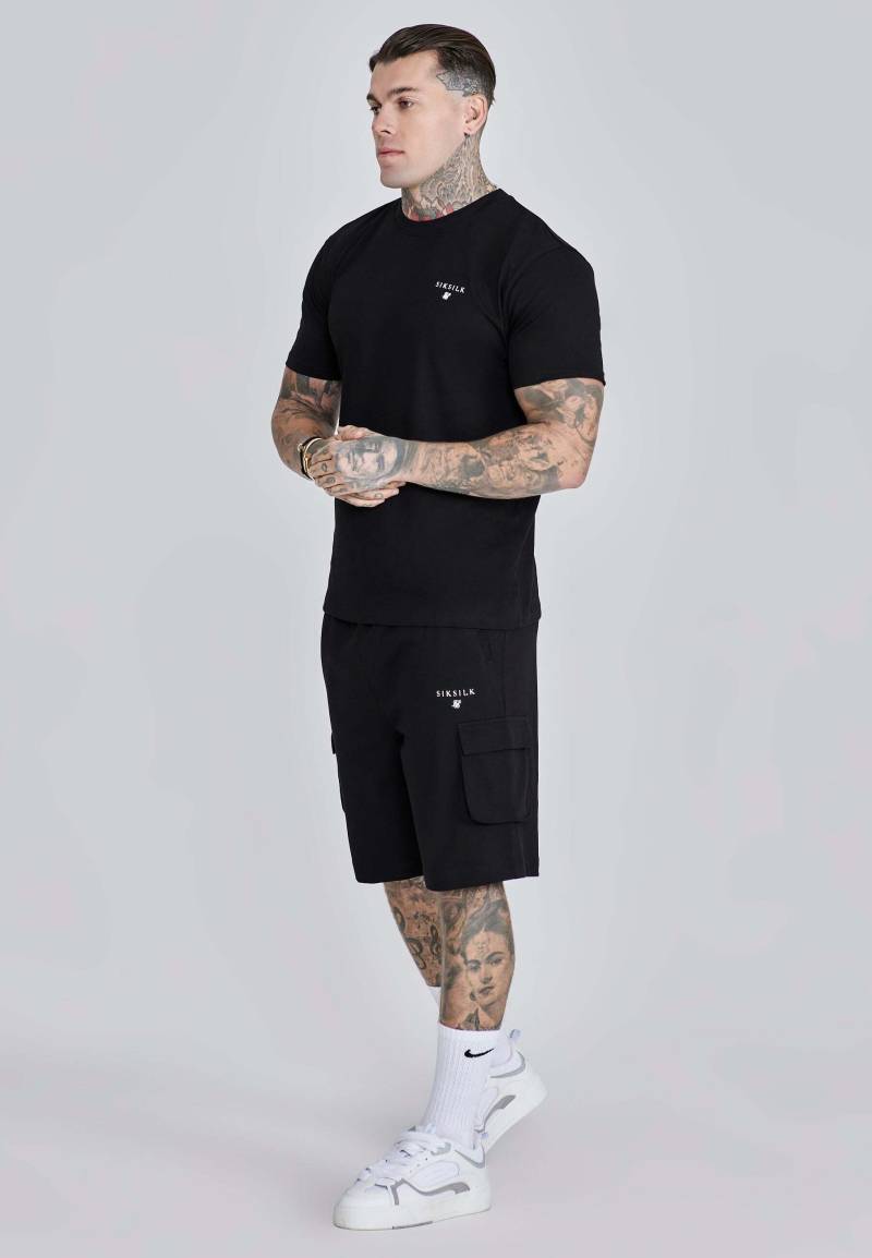Siksilk Loungeanzug »Siksilk Kleidungsset T-Shirt and Shorts Set« von SikSilk