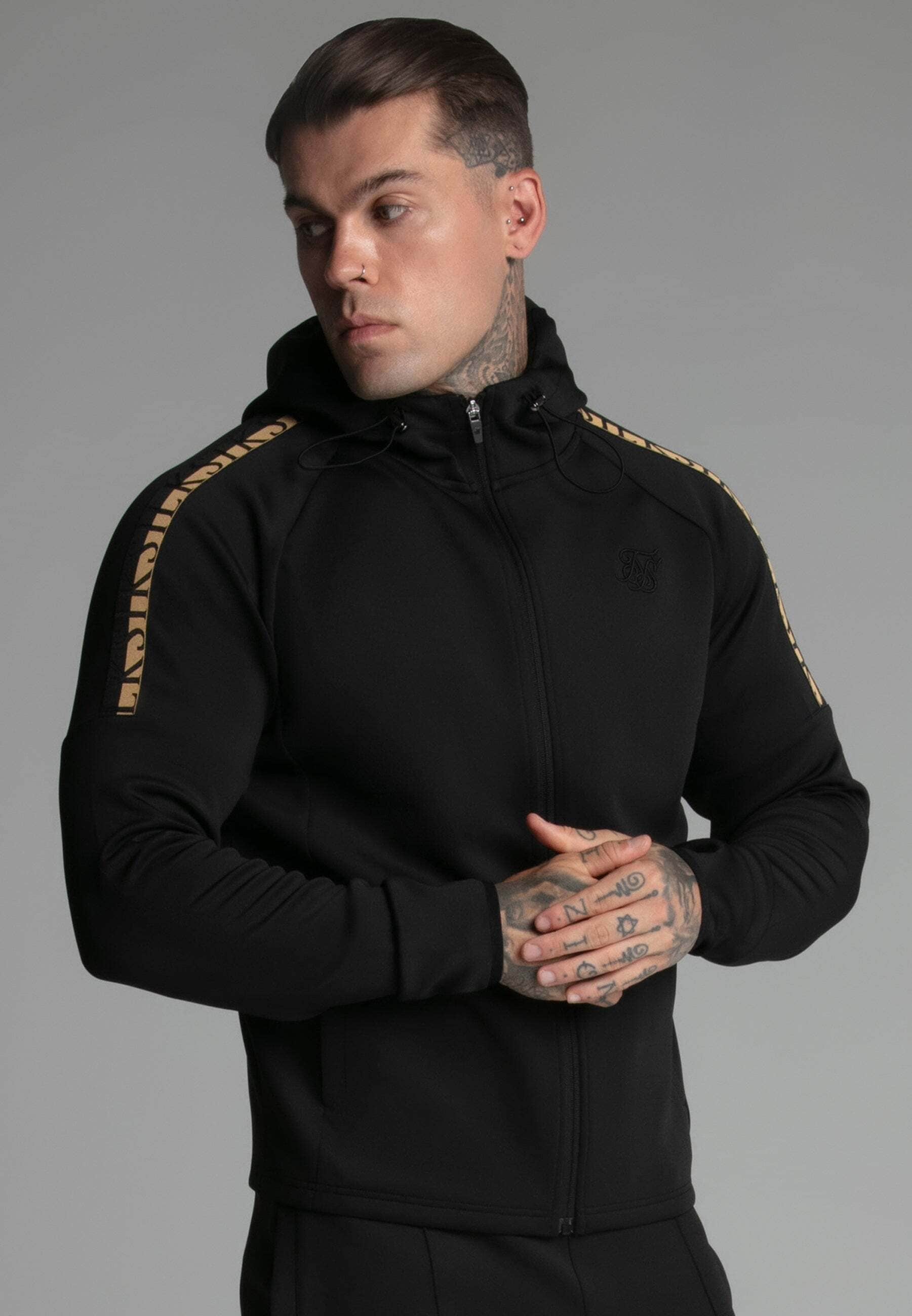 Siksilk Sweatjacke »Siksilk Sweatjacke Full zip Hoodie« von SikSilk