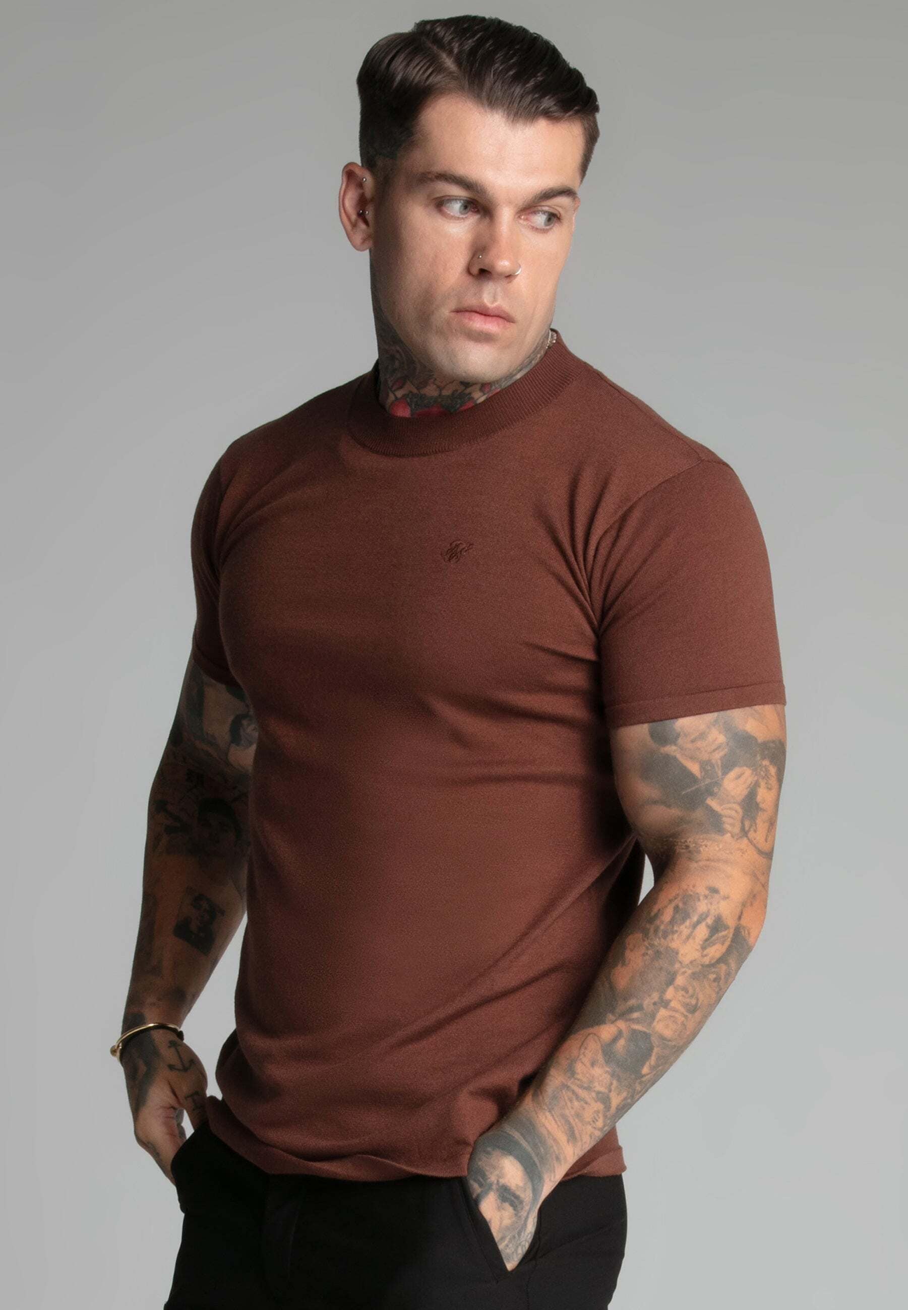 Siksilk T-Shirt »Siksilk T-Shirt Muscle Fit T-Shirt« Siksilk T-Shirt »Siksilk T-Shirt Muscle Fit T-Shirt« von SikSilk