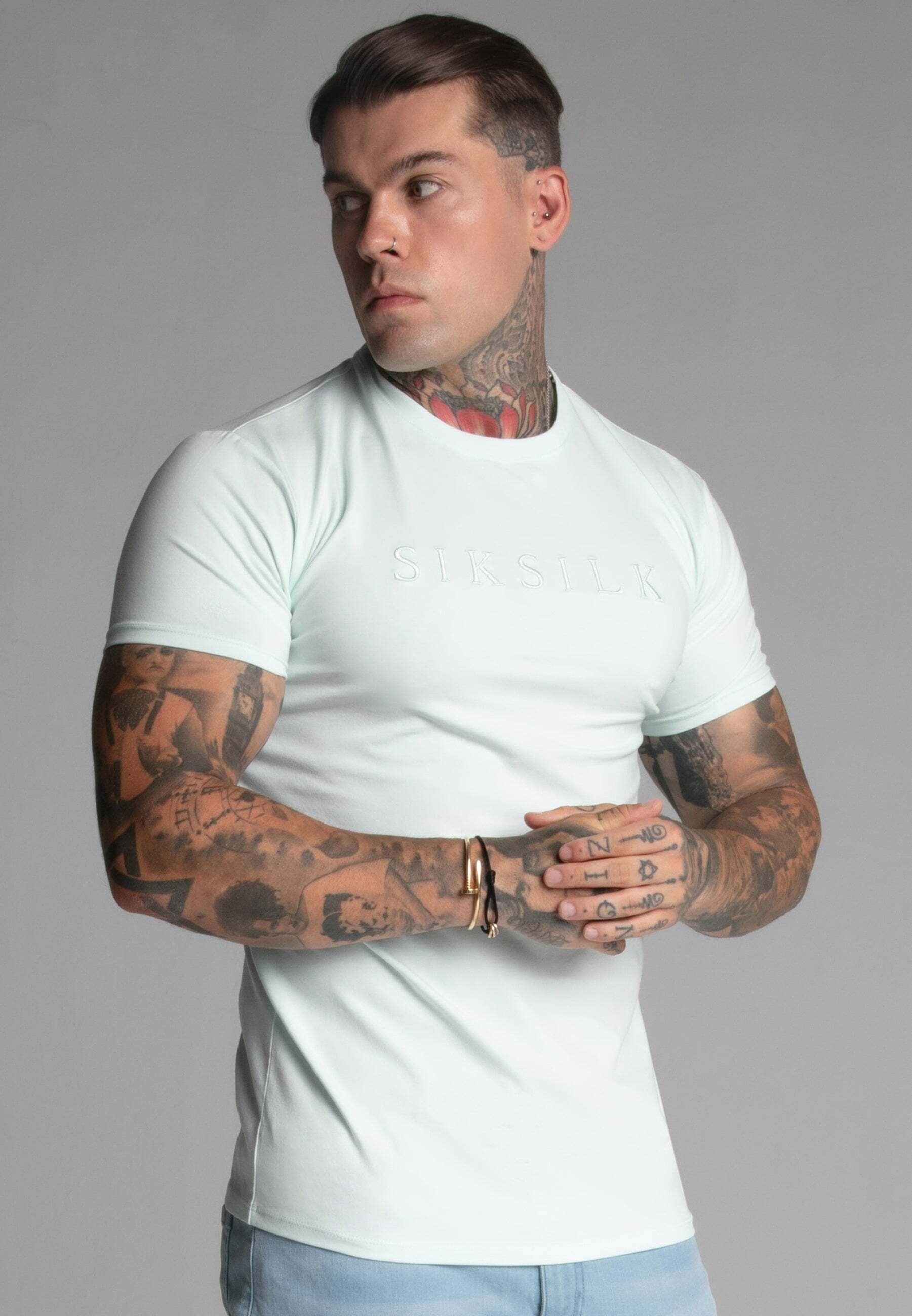 Siksilk T-Shirt »Siksilk T-Shirt Muscle Fit T-Shirt« Siksilk T-Shirt »Siksilk T-Shirt Muscle Fit T-Shirt« von SikSilk