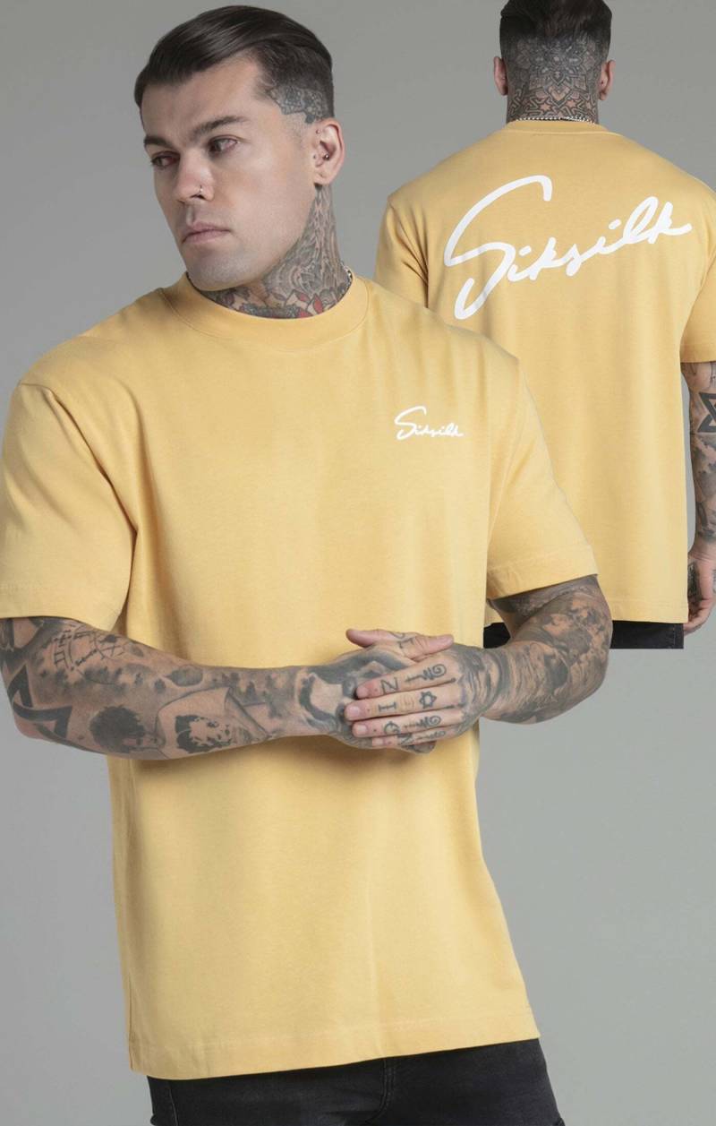 Siksilk T-Shirt »Siksilk T-Shirts Script T-Shirt« von SikSilk