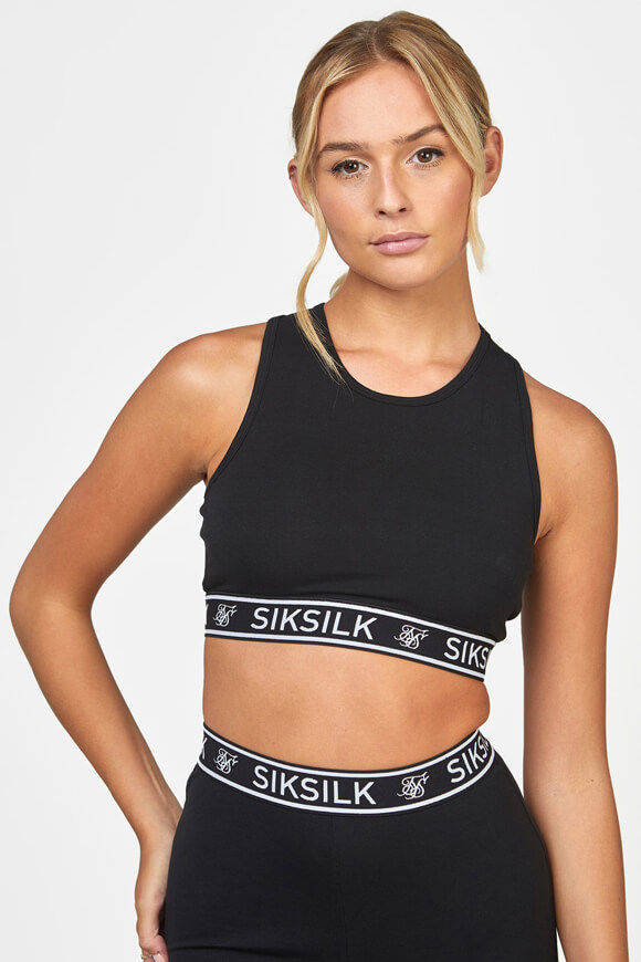 Siksilk Bralette | Black | Damen  | 36 von Siksilk