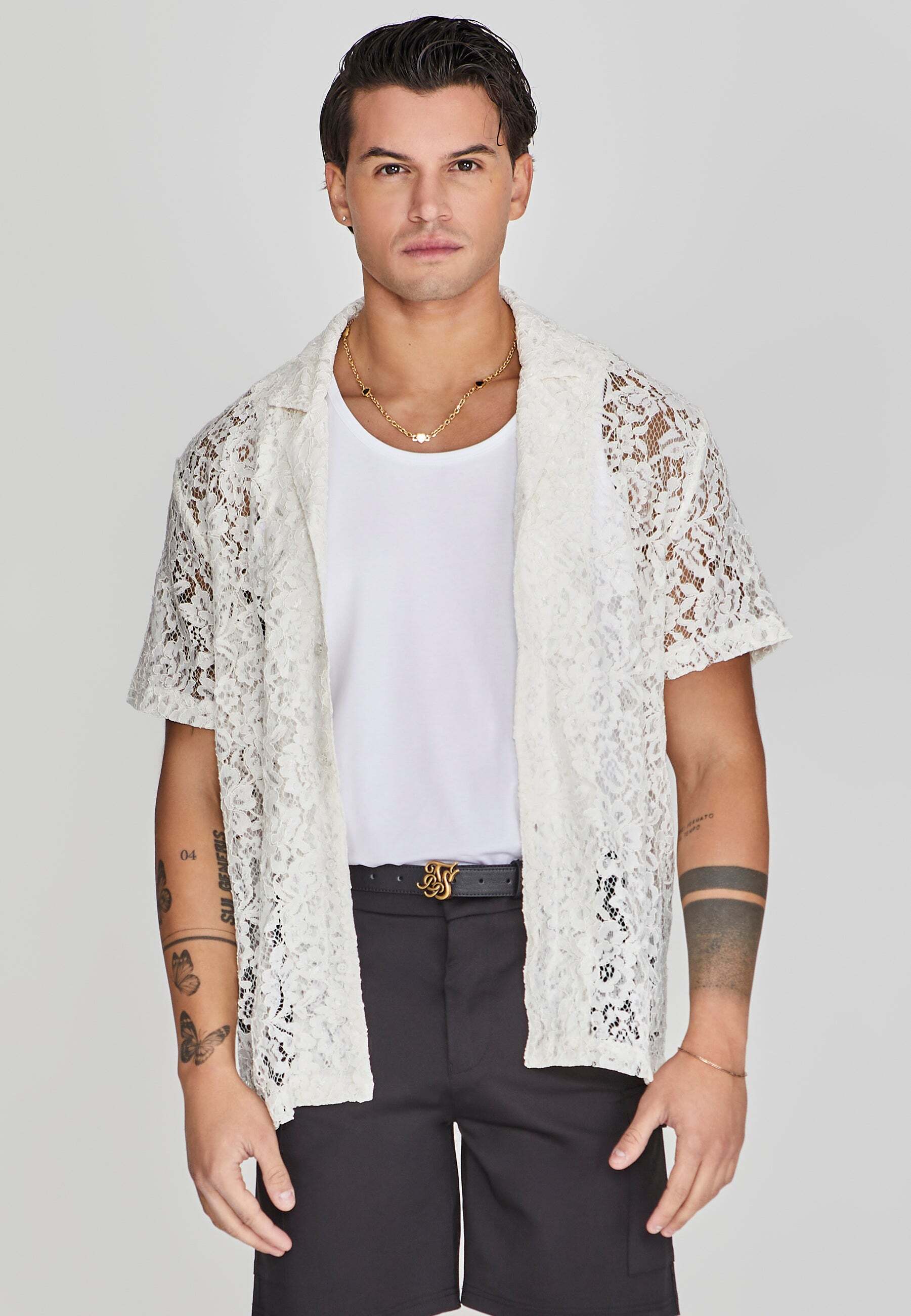 Siksilk Kurzarmhemd »Siksilk Kurzarmhemd Lace Resort Shirt« Siksilk Kurzarmhemd »Siksilk Kurzarmhemd Lace Resort Shirt« von Siksilk