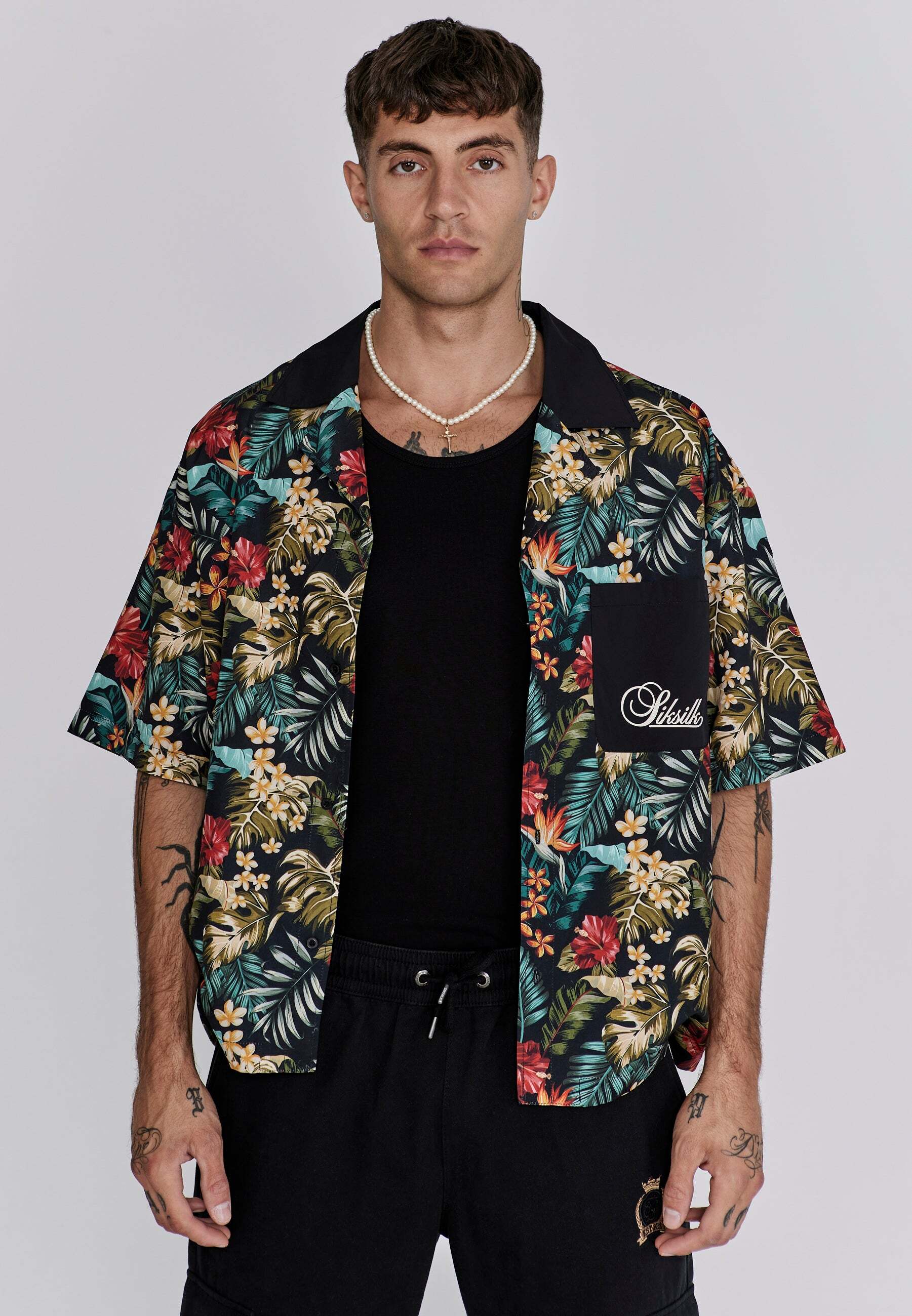Siksilk Kurzarmhemd »Siksilk Kurzarmhemd Resort Shirt« Siksilk Kurzarmhemd »Siksilk Kurzarmhemd Resort Shirt« von Siksilk