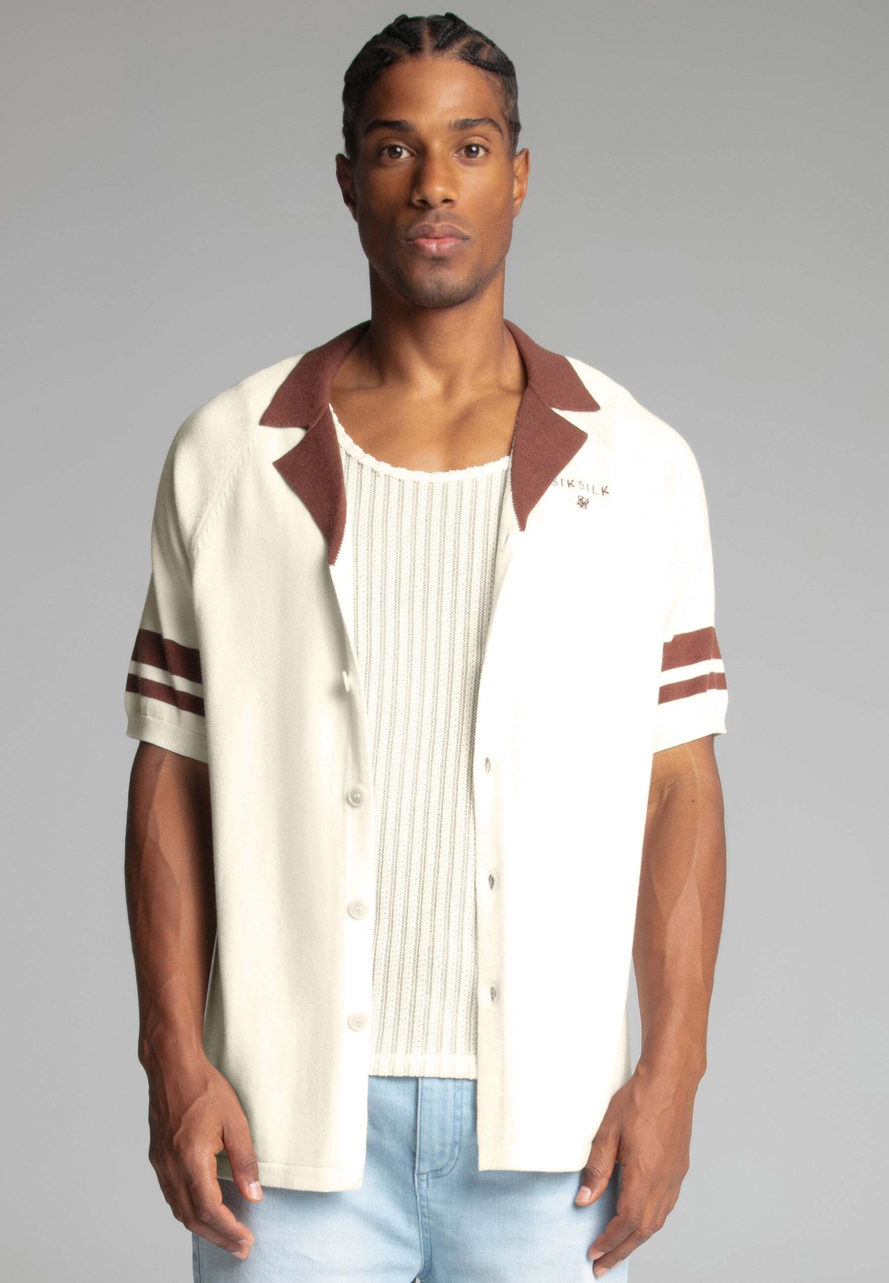 Siksilk Kurzarmhemd »Siksilk Kurzarmhemd Retro Resort Shirt« Siksilk Kurzarmhemd »Siksilk Kurzarmhemd Retro Resort Shirt« von Siksilk
