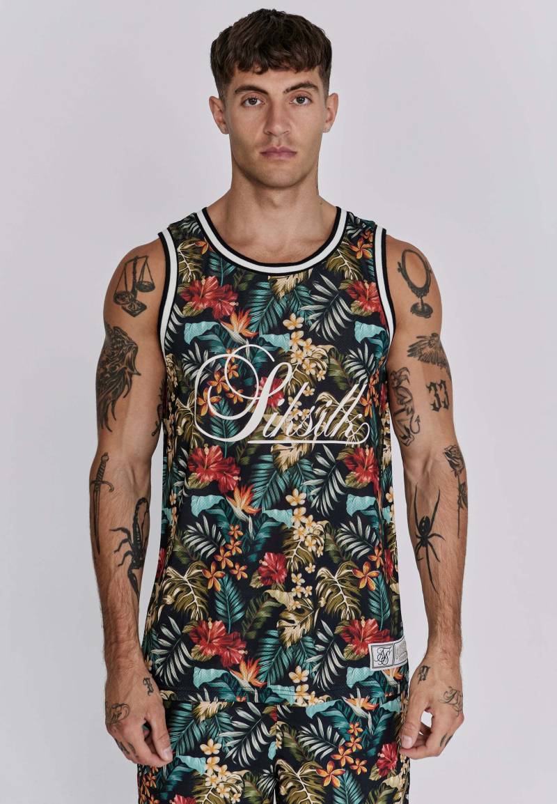 Siksilk Kurzarmshirt »Siksilk Top Basketball Vest« von Siksilk