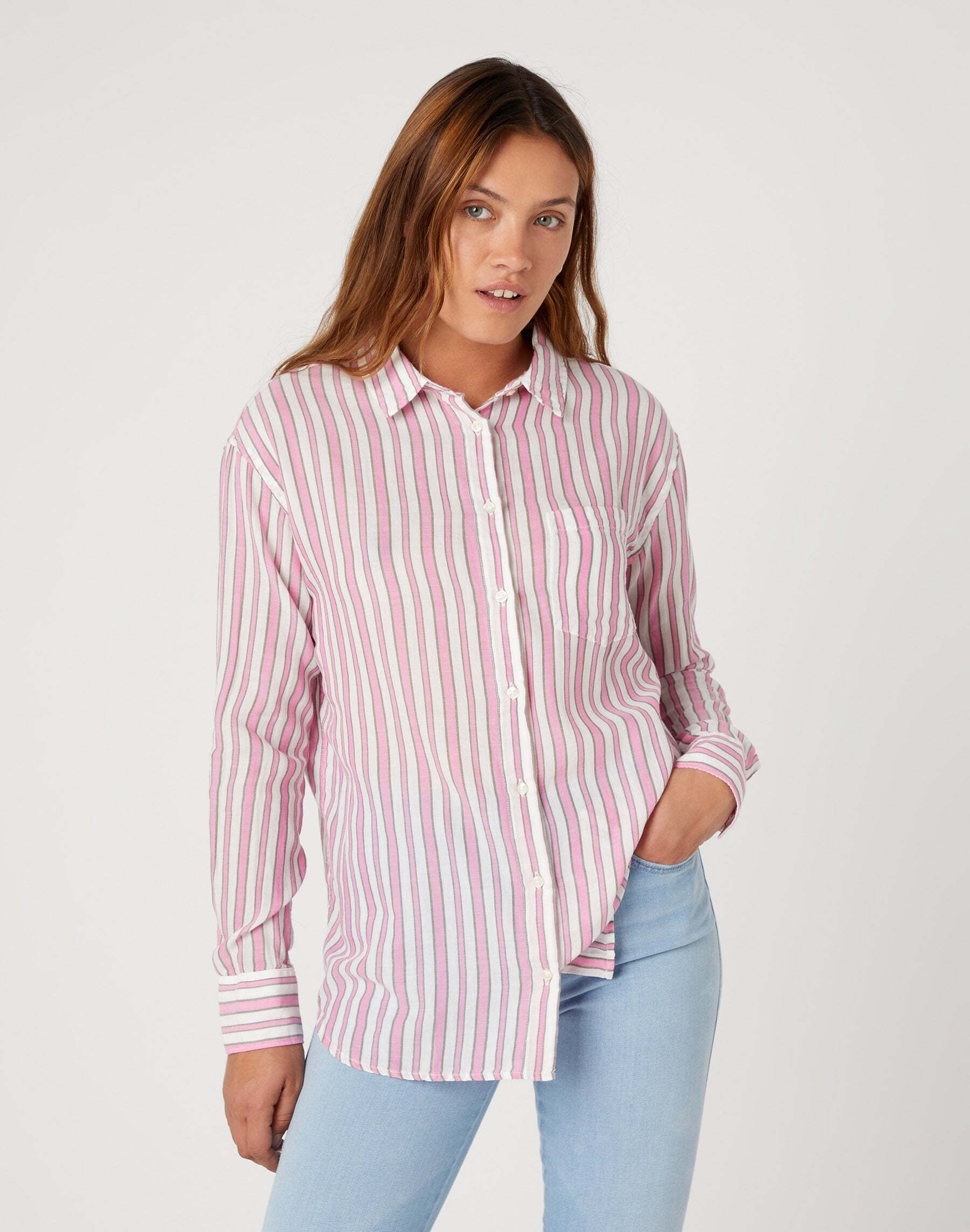 Siksilk Langarmbluse »Wrangler Blusen One Pocket Shirt« Siksilk Langarmbluse »Wrangler Blusen One Pocket Shirt« von Siksilk
