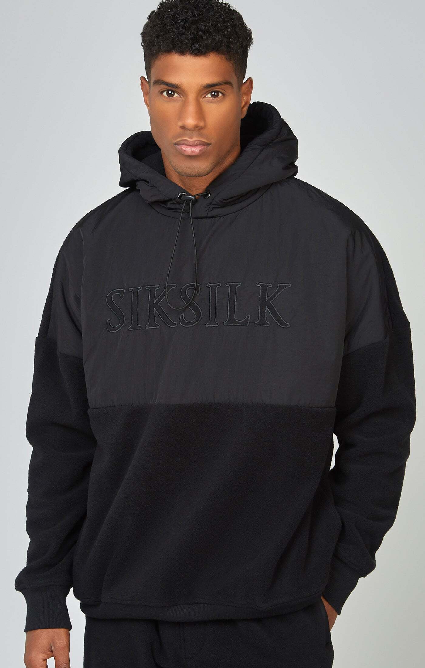 Siksilk Sweatshirt »Sweatshirts Polar Fleece Cut & Sew Overhead Hoodie« von Siksilk