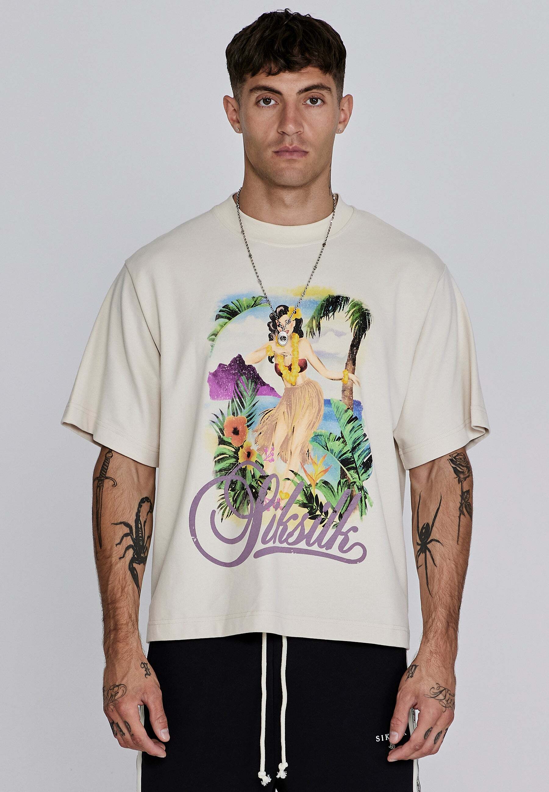 Siksilk T-Shirt »Siksilk T-Shirt Graphic T-Shirt« Siksilk T-Shirt »Siksilk T-Shirt Graphic T-Shirt« von Siksilk