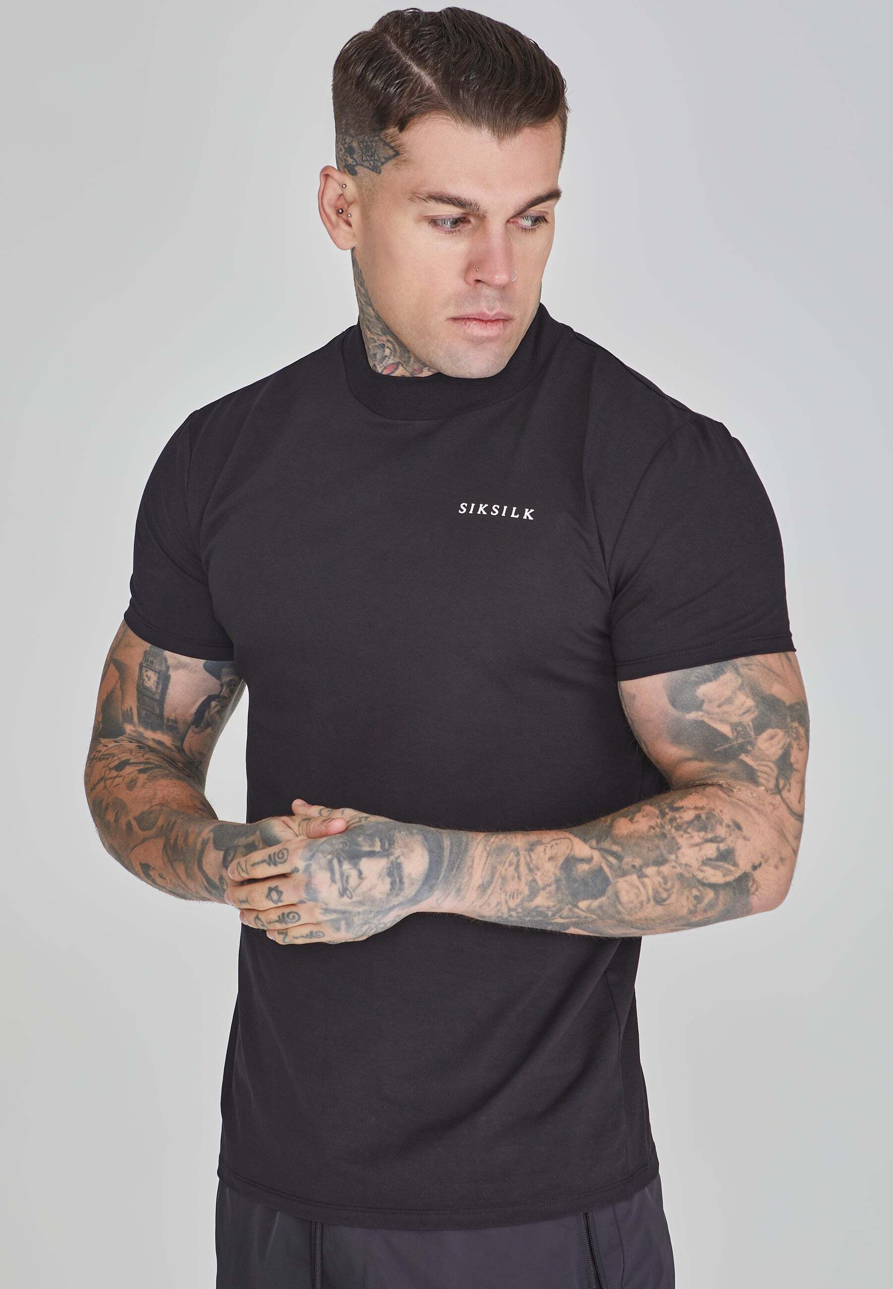 Siksilk T-Shirt »Siksilk T-Shirt Muscle Fit T-Shirt« Siksilk T-Shirt »Siksilk T-Shirt Muscle Fit T-Shirt« von Siksilk