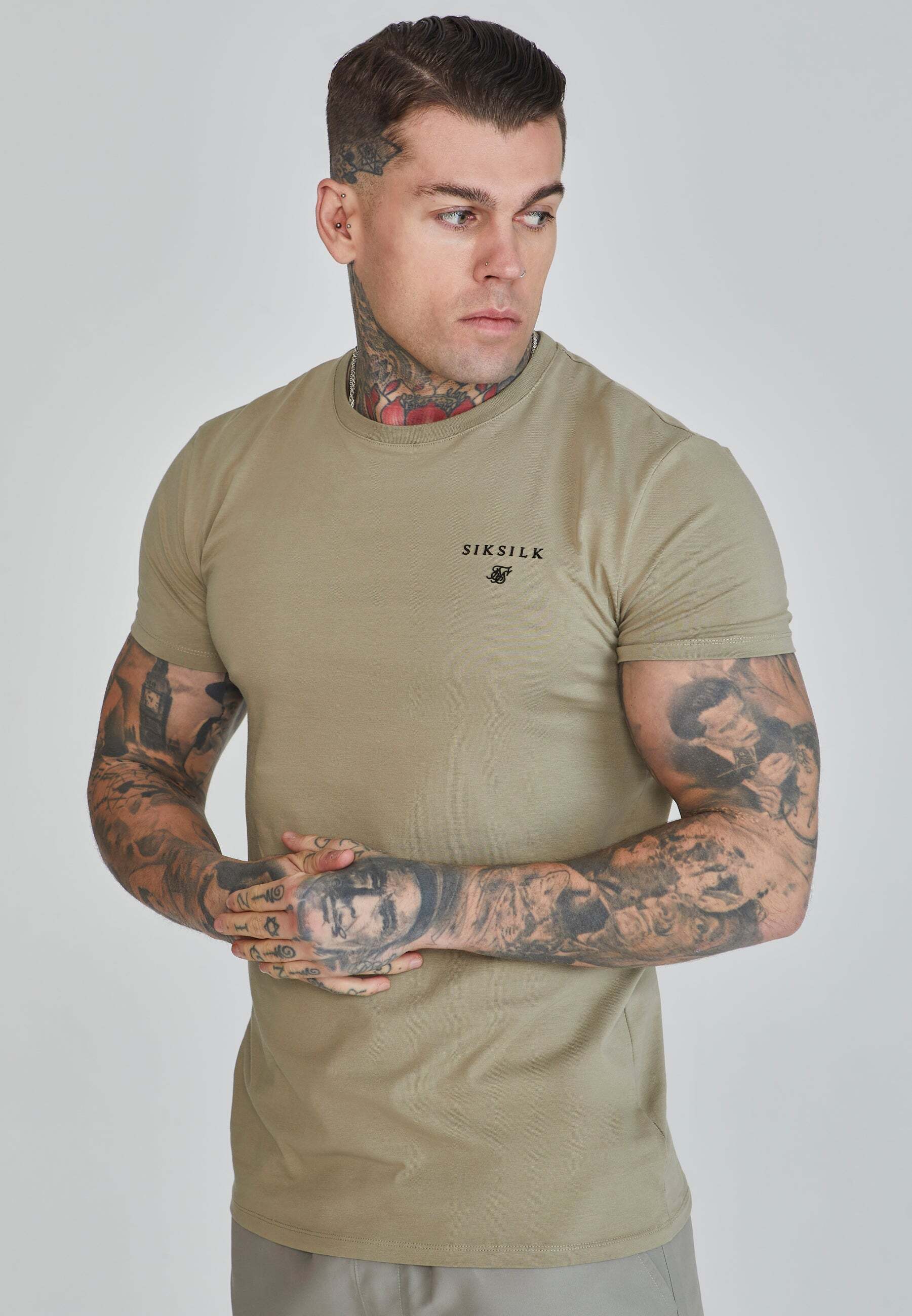 Siksilk T-Shirt »Siksilk T-Shirt Muscle Fit T-Shirt« Siksilk T-Shirt »Siksilk T-Shirt Muscle Fit T-Shirt« von Siksilk