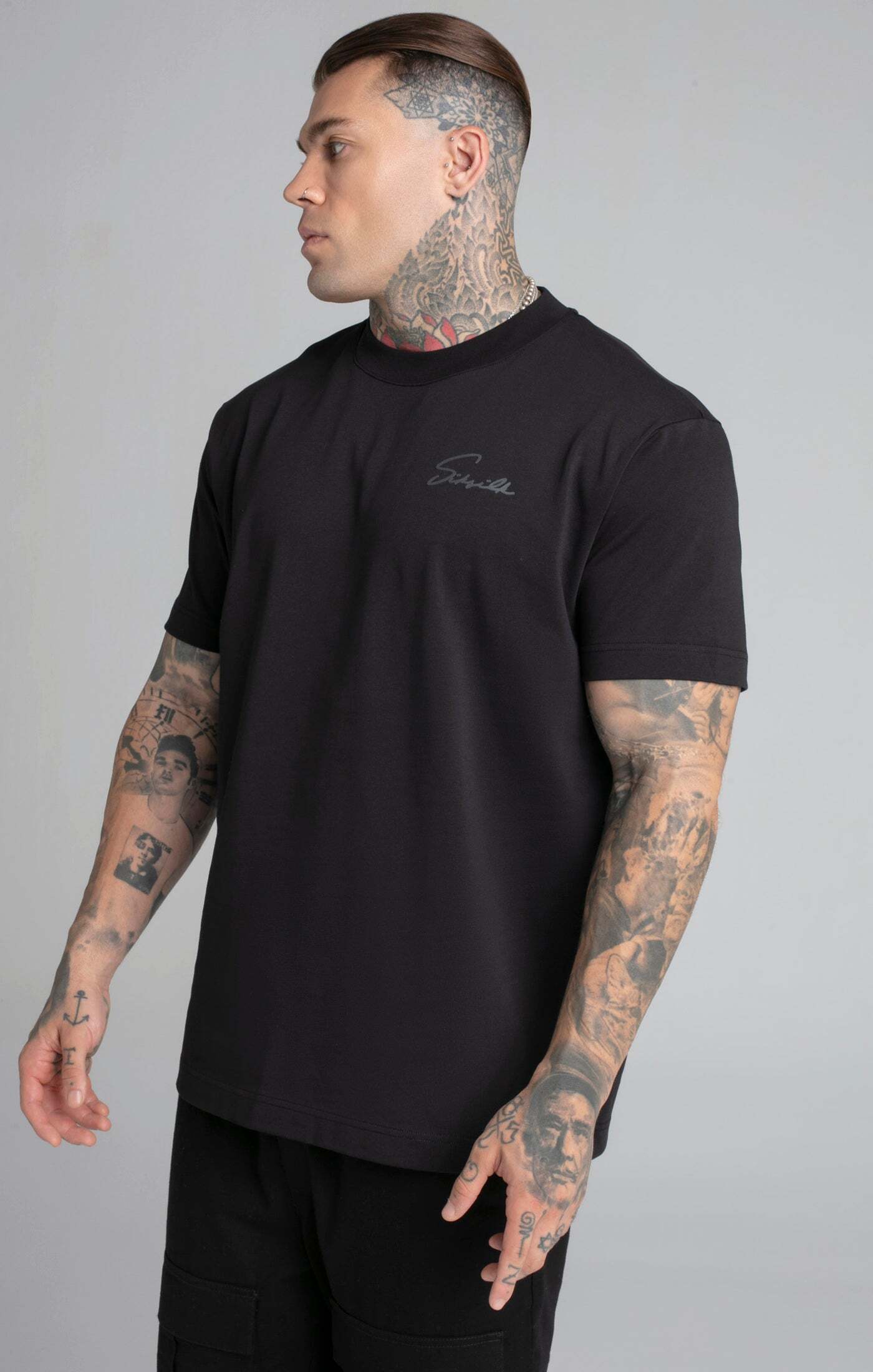 Siksilk T-Shirt »T-Shirts Script T-Shirt« von Siksilk