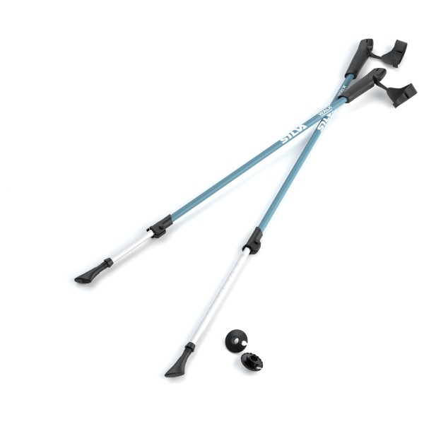 Silva - Walking poles Aluminum - Trekkingstöcke Gr 105-140 cm blau von Silva