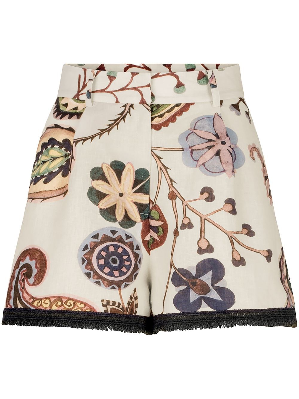 Silvia Tcherassi Arnit floral-print shorts - Neutrals von Silvia Tcherassi