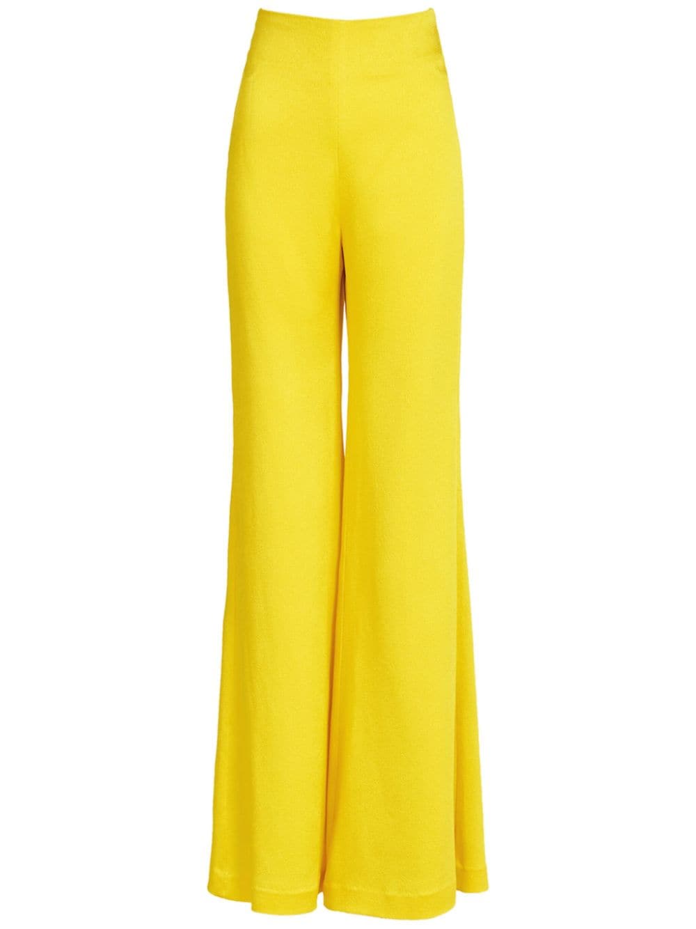 Silvia Tcherassi Palermo high-waisted wide-leg trousers - Yellow von Silvia Tcherassi