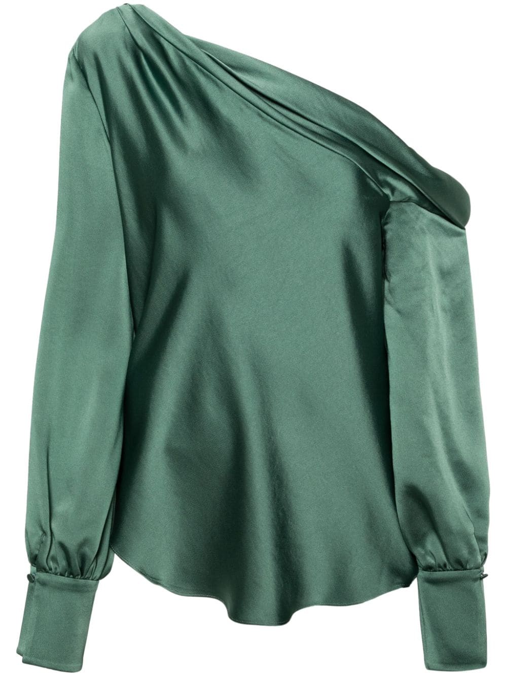 Simkhai Alice satin blouse - Green von Simkhai