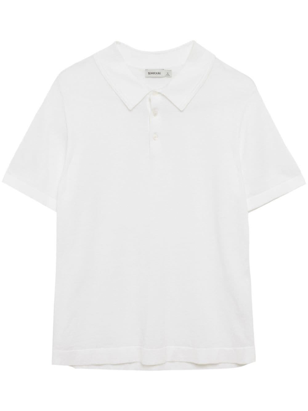 Simkhai Barron cotton polo shirt - White von Simkhai