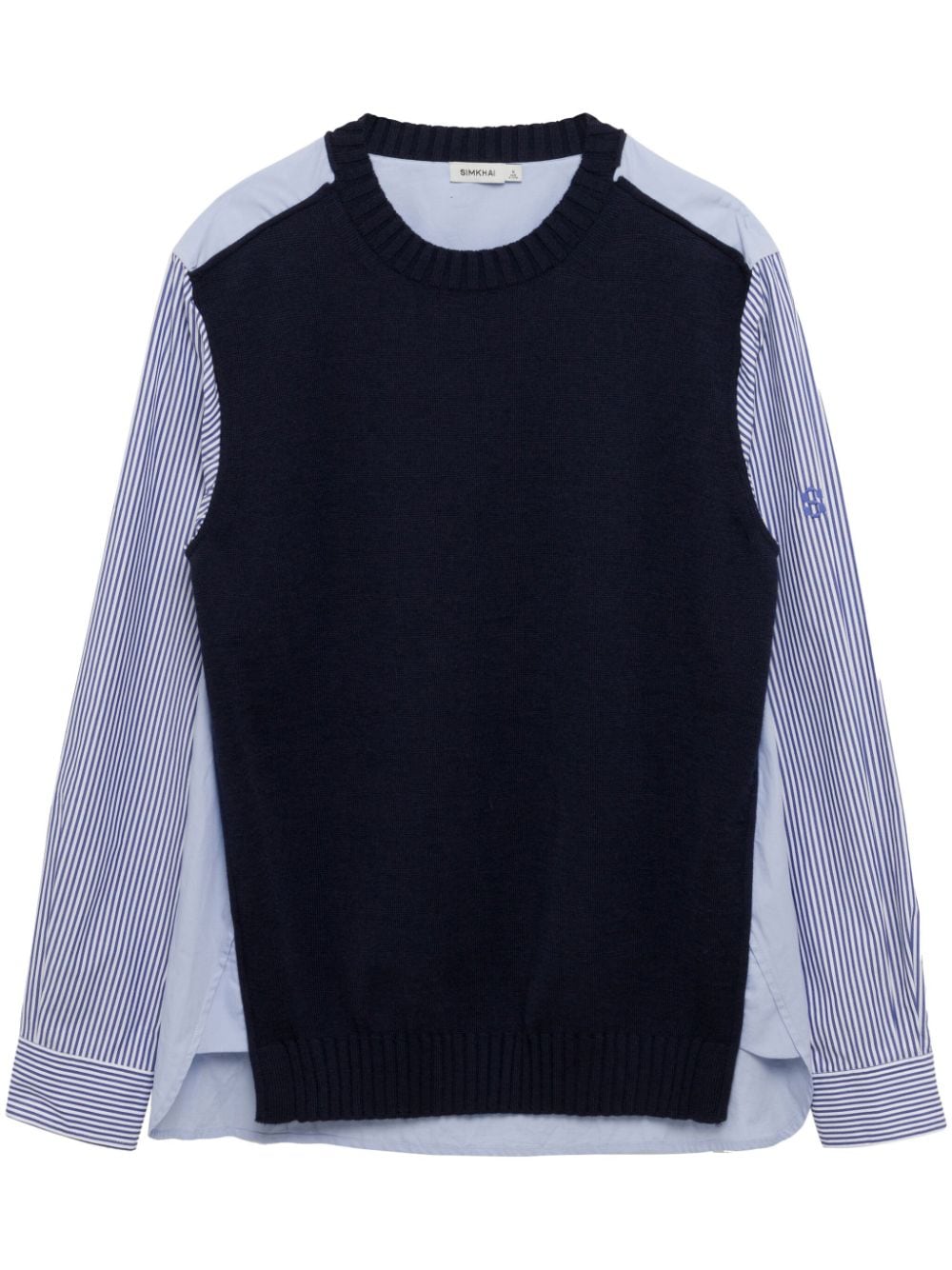 Simkhai Benji panelled jumper - Blue von Simkhai