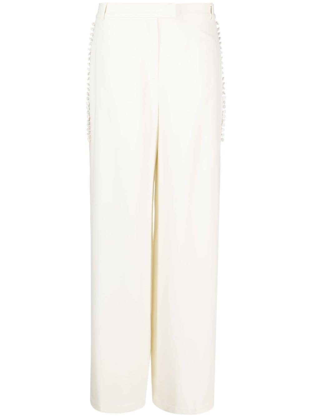 Simkhai Blossom pleated tailored trousers - Neutrals von Simkhai