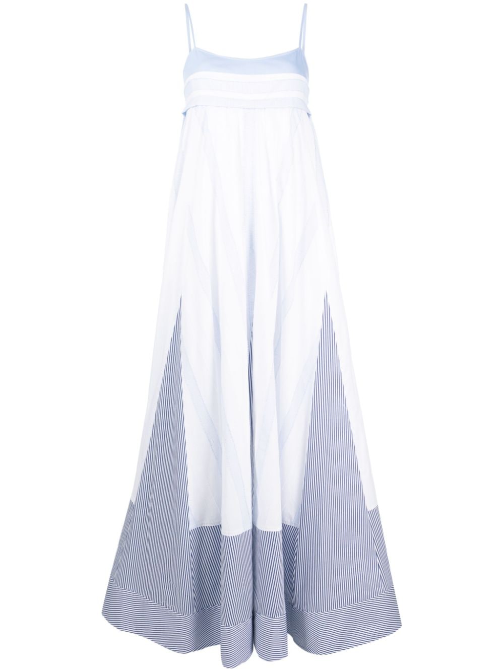 Simkhai Dixie mutli-stripe maxi dress - Blue von Simkhai