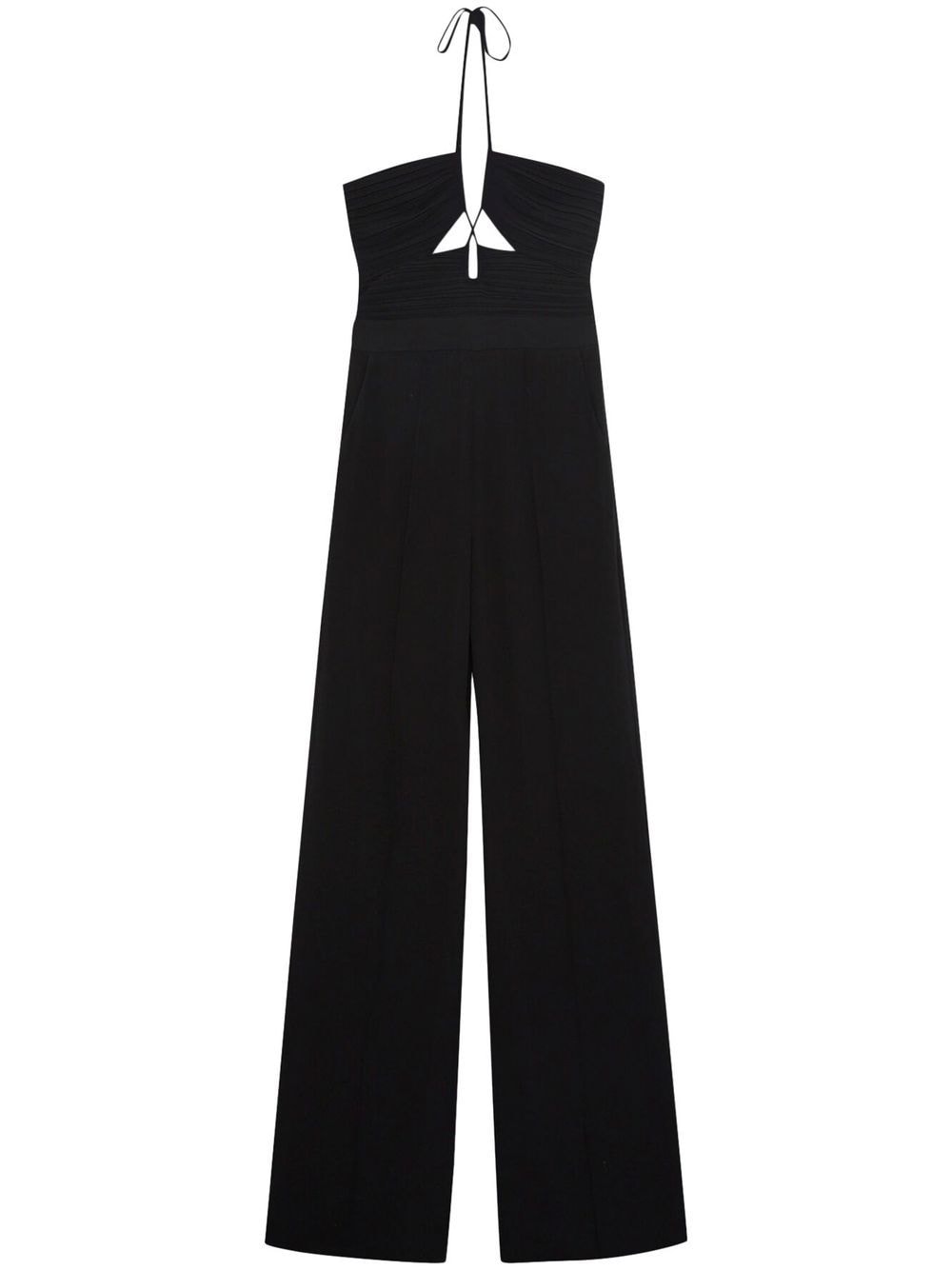 Simkhai Gala plissé-detail jumpsuit - Black von Simkhai