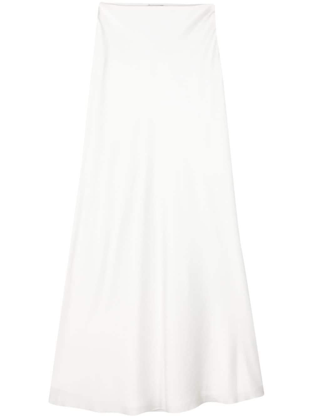 Simkhai Kiri satin skirt - White von Simkhai