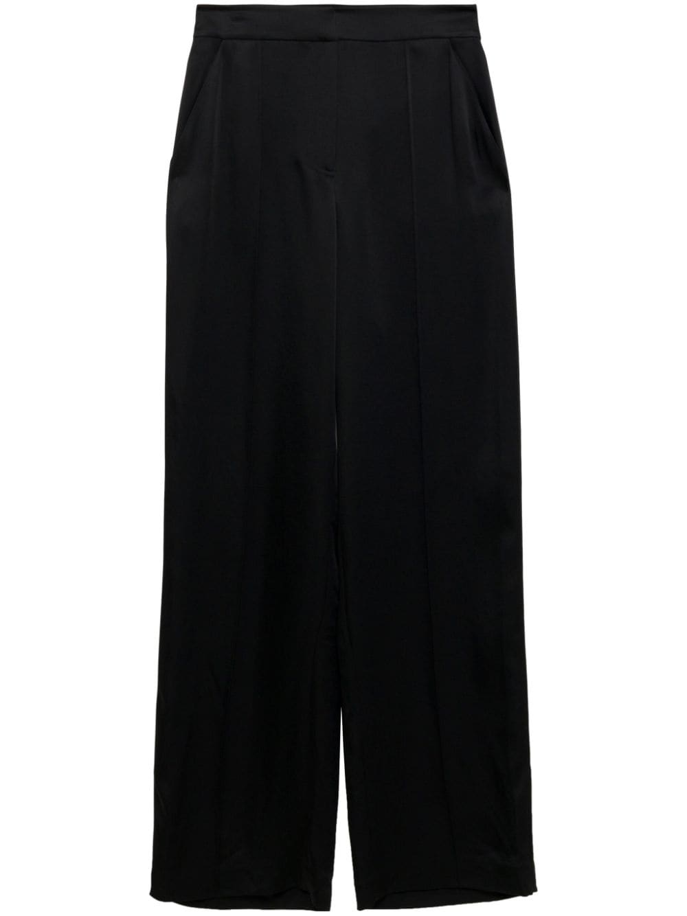 Simkhai Kyra high-waisted crepe trousers - Black von Simkhai