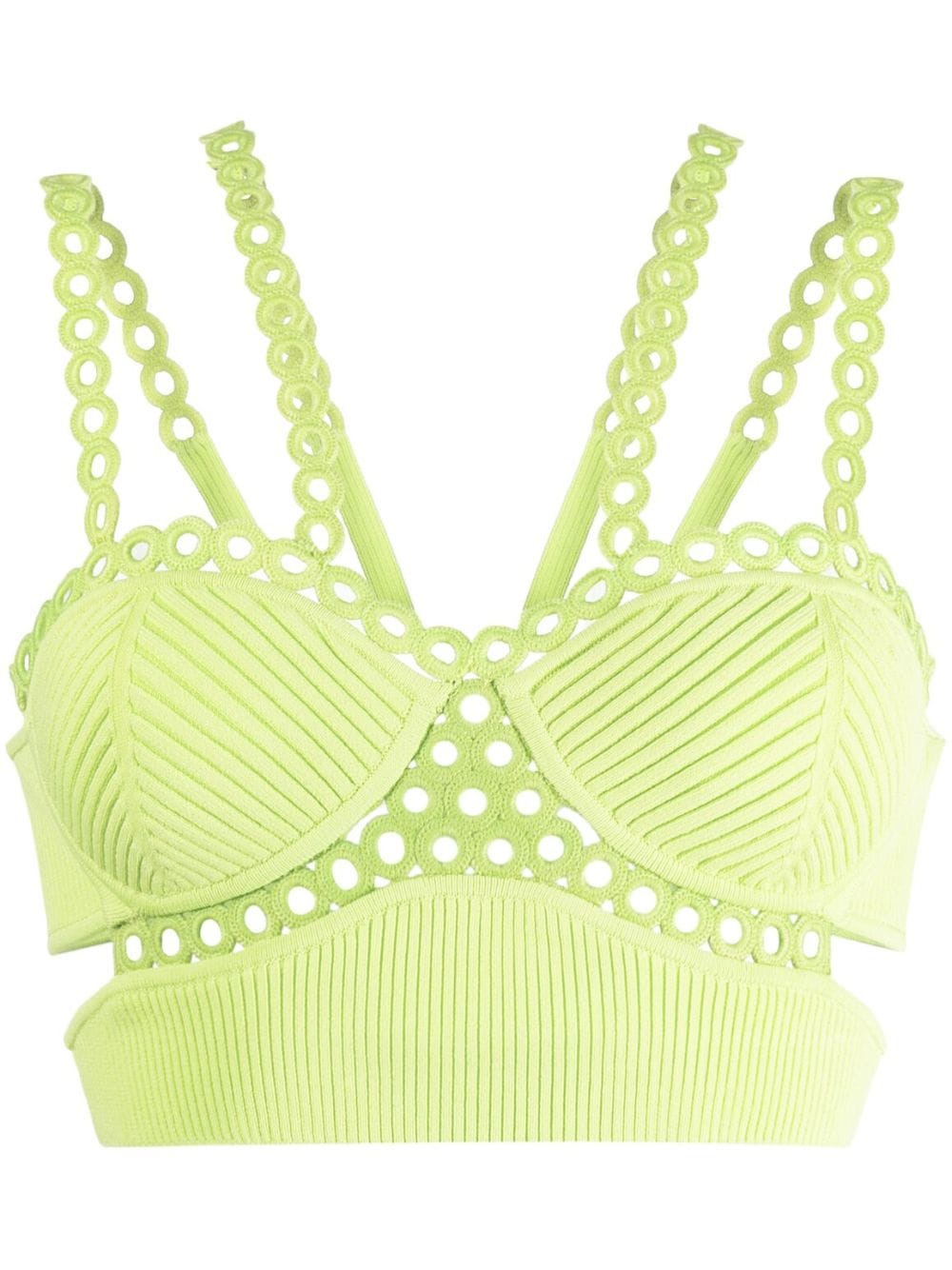 Simkhai Liana sleeveless bralette - Green von Simkhai